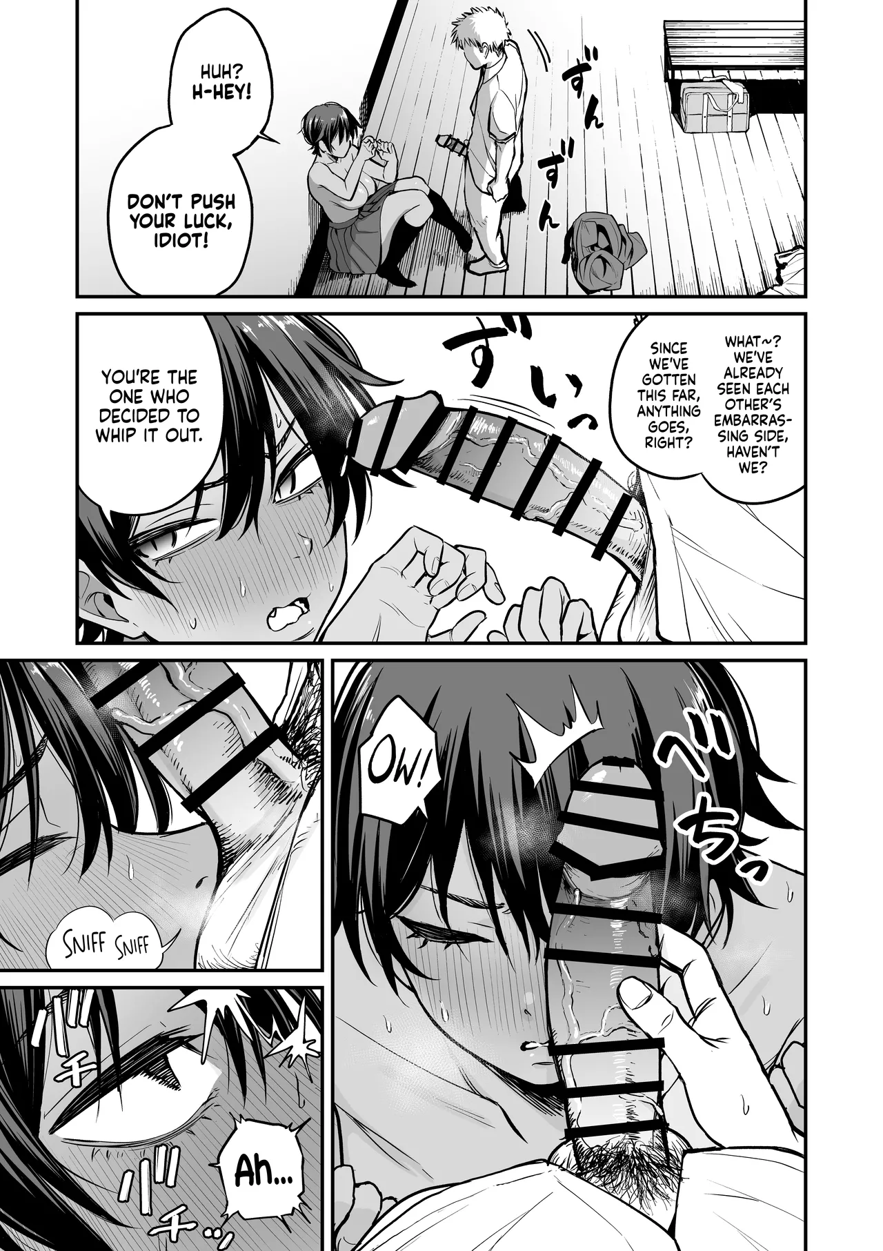 Hentai Manga Comic-I Found the Grumpy, Brown-Skinned Baseball Manager's Weakness-Read-22